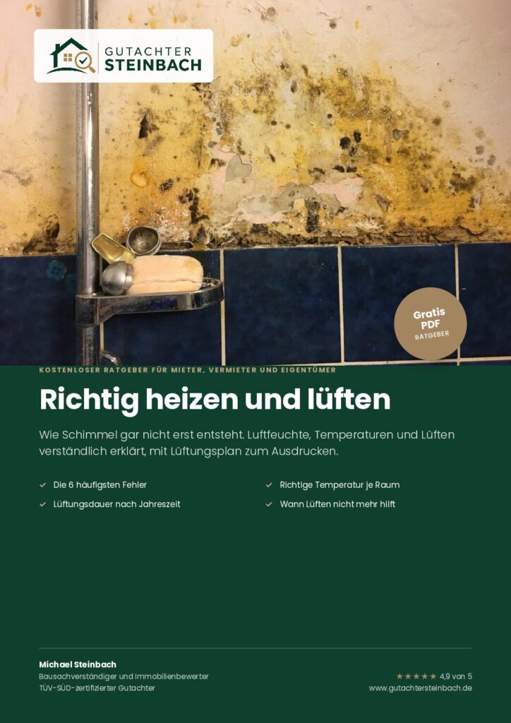 Richtig heizen und lüften – kostenloser Ratgeber als PDF